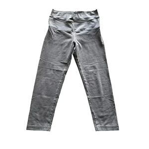 Hard Tail Forever Cotton Lycra Grey Skinny Capri Leggings Sz S